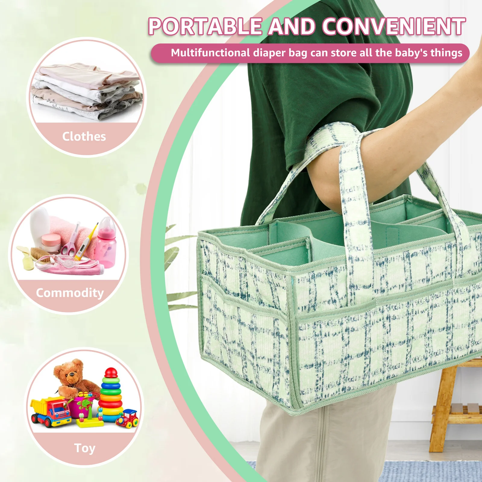 Bebek Bezi Çantası Taşınabilir - Baby Nursery Handles incelemesi ve fiyatı