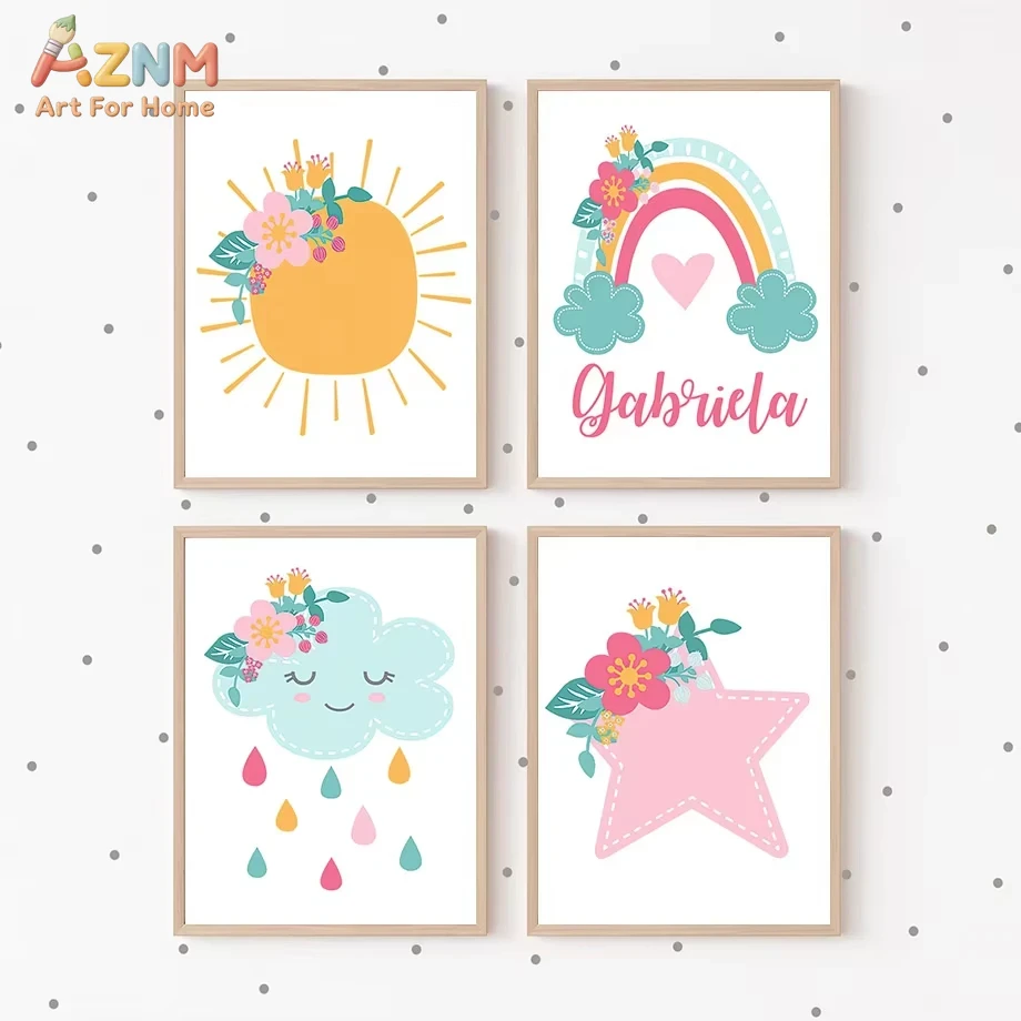 Sevimli Güneş Gökkuşağı Bulutl - Baby Nursery Mirror incelemesi ve fiyatı