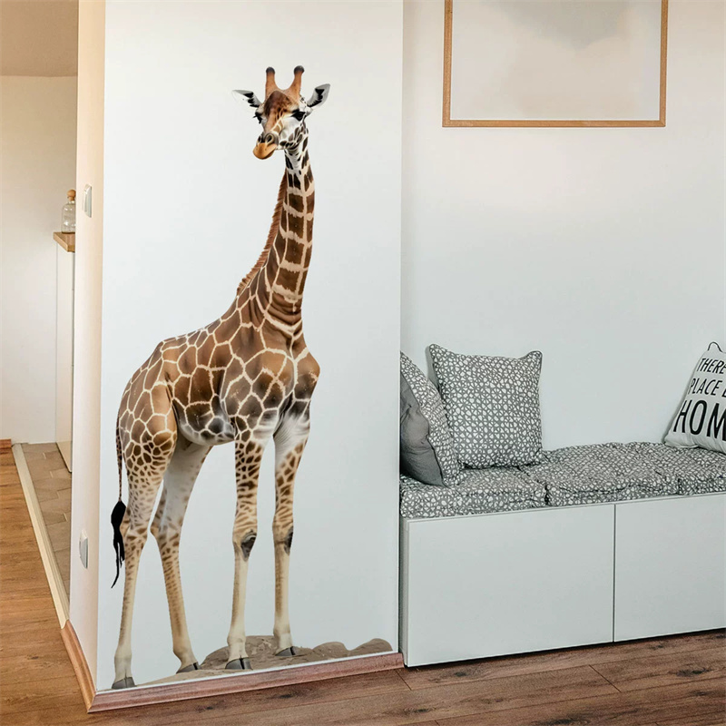 Büyük Safari Hayvanları Zürafa - Baby Nursery Wall Stickers incelemesi ve fiyatı