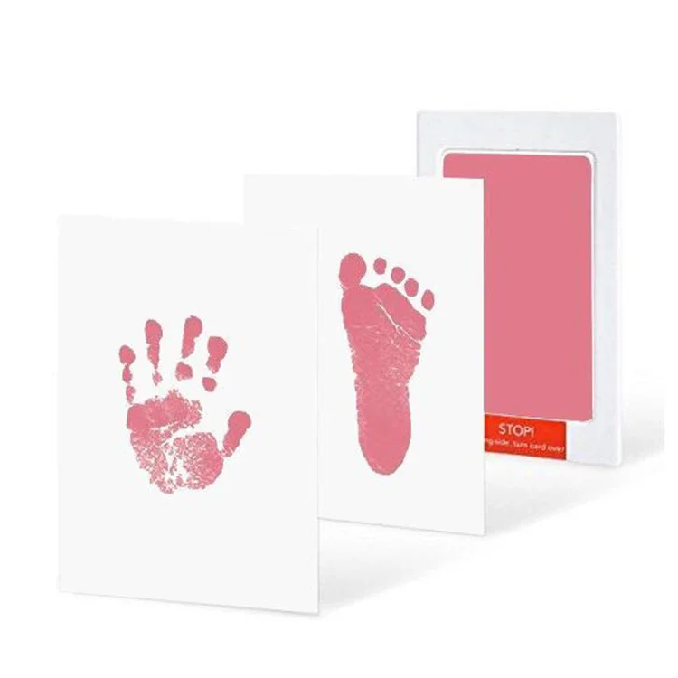 Güvenli toksik Olmayan Bebek A - Footprint Ink Kit incelemesi ve fiyatı